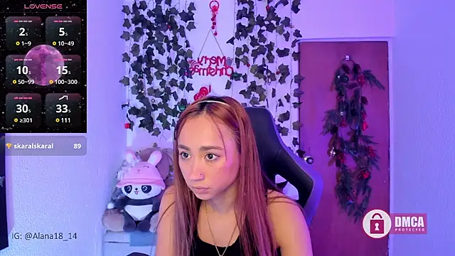 Snapshot of Alana_Pherson chatting on 12.14.24 Alana Pherson online show from 12.14.24