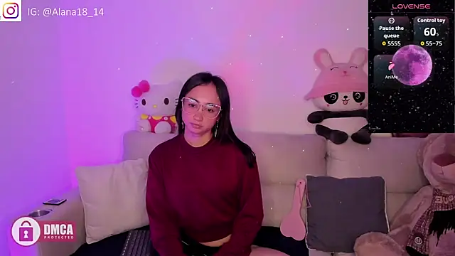 Snapshot of Alana_Pherson chatting on 09.26.25 Alana Pherson online show from 09.26.25