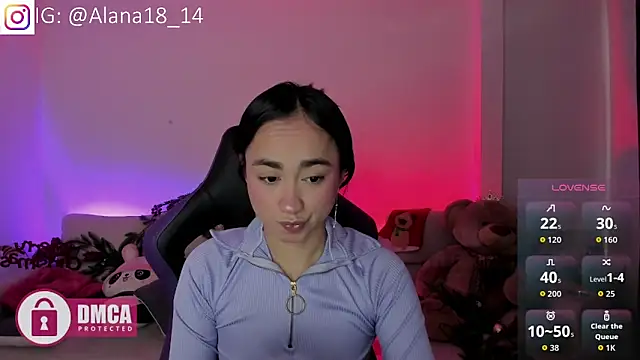 Snapshot of Alana_Pherson chatting on 12.18.25 Alana Pherson online show from 12.18.25