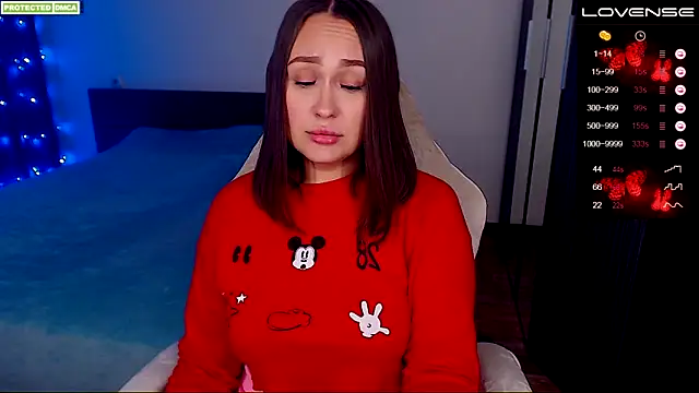 Snapshot of Cutie-Melanie chatting on 09.09.25 Cutie-Melanie online show from 09.09.25