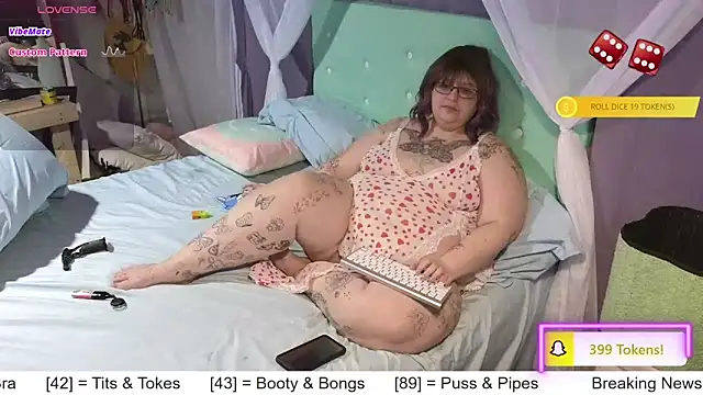 Snapshot of Casserole_Bbw chatting on 02.26.25 Casserole Bbw online show from 02.26.25