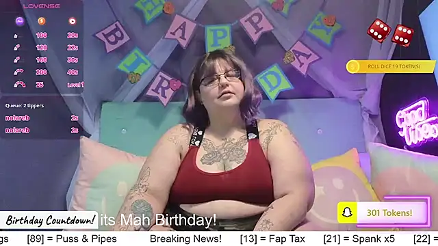 Snapshot of Casserole_Bbw chatting on 03.01.25 Casserole Bbw online show from 03.01.25