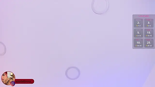 Scarlett Morgan  online show from 10.30.25