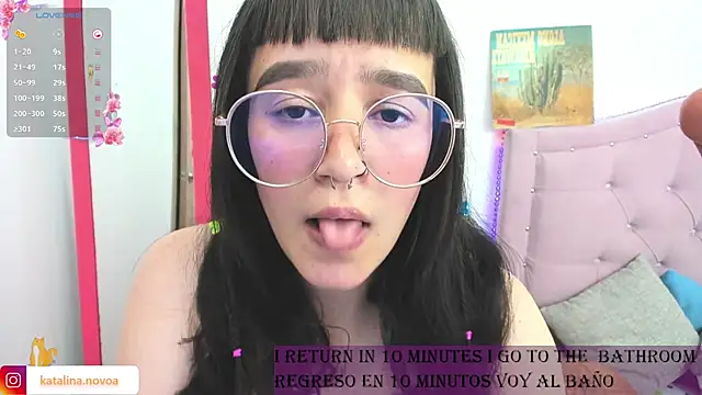Snapshot of Katalina_novoa chatting on 02.14.25 Katalina novoa online show from 02.14.25