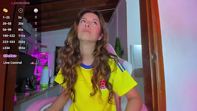 Snapshot of little-Emma chatting on 03.21.25 little-Emma online show from 03.21.25