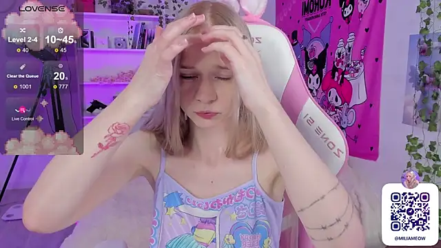 Milia Parker online show from 02.11.25