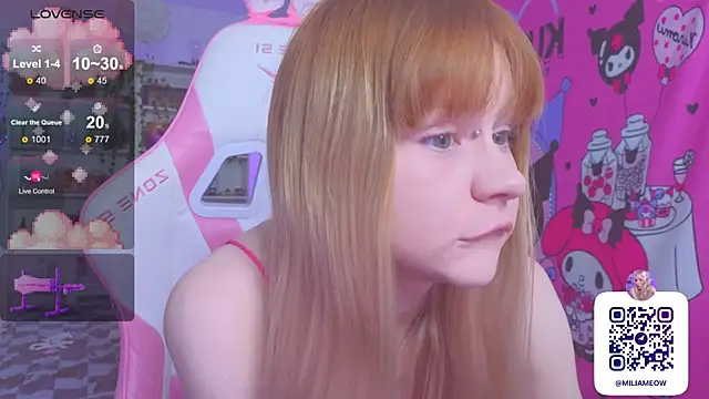 Milia Parker online show from 09.11.25