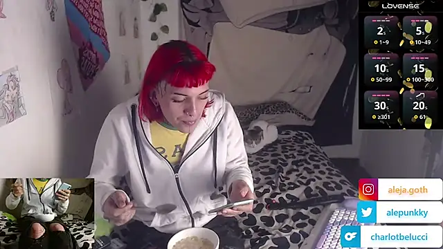 charlotbelucci  online show from 08.04.26