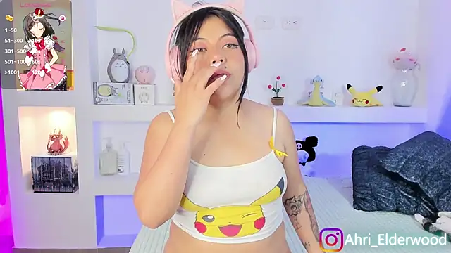 Ahri Elderwood online show from 12.27.24