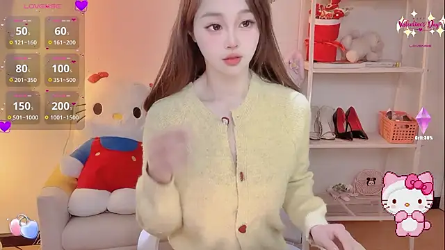 Snapshot of Kiss-18 chatting on 02.15.26 Kiss-18 online show from 02.15.26