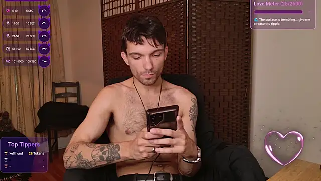 JackDesFeux online show from 07.10.26