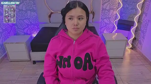 Snapshot of Mellani_tay chatting on 02.11.26 Mellani tay online show from 02.11.26