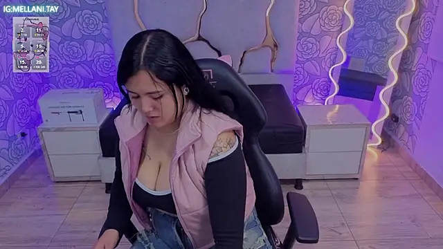 Snapshot of Mellani_tay chatting on 03.01.26 Mellani tay online show from 03.01.26