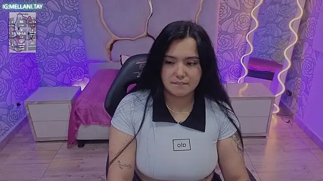Snapshot of Mellani_tay chatting on 03.02.26 Mellani tay online show from 03.02.26
