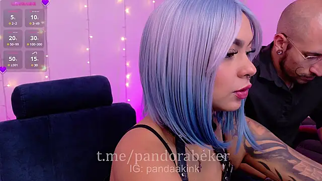 Snapshot of pandorabeker chatting on 01.25.25 pandorabeker online show from 01.25.25