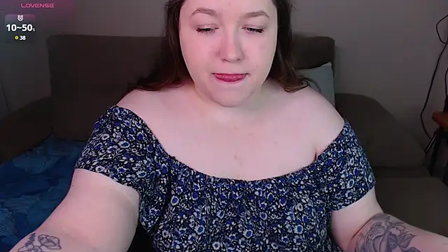 Snapshot of SweetAliceX chatting on 01.10.25 SweetAliceX online show from 01.10.25