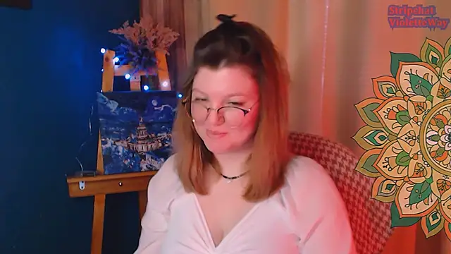 Snapshot of VioletteWay chatting on 03.07.25 VioletteWay online show from 03.07.25