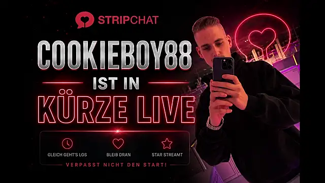 Snapshot of Cookieboy88 chatting on 06.18.26 Cookieboy88 online show from 06.18.26