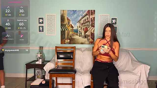 Snapshot of Lilmissbigguy chatting on 10.30.25 Lilmissbigguy online show from 10.30.25