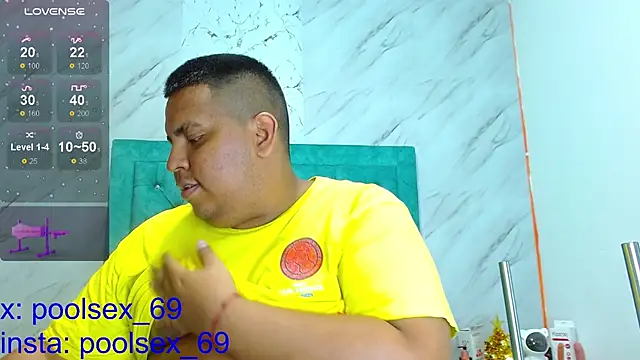 Poolsex 69 online show from 12.28.24