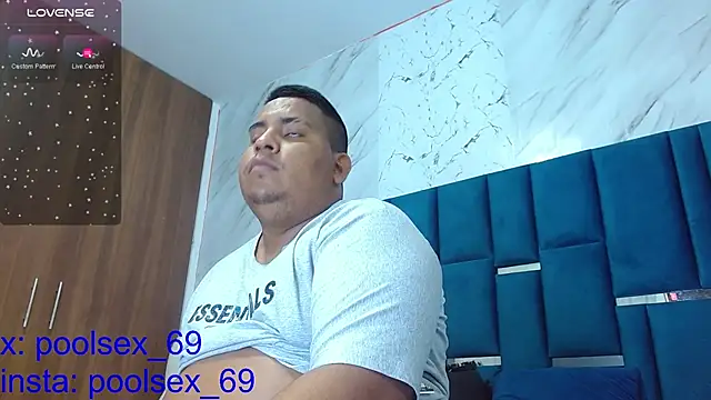 Poolsex 69 online show from 01.18.25