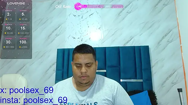 Poolsex 69 online show from 01.23.25