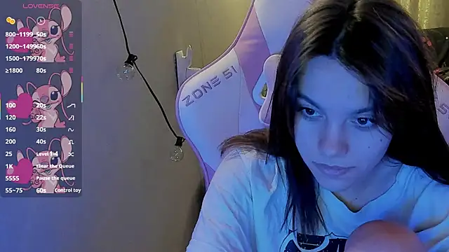 Snapshot of MashkaRay chatting on 02.01.25 MashkaRay online show from 02.01.25