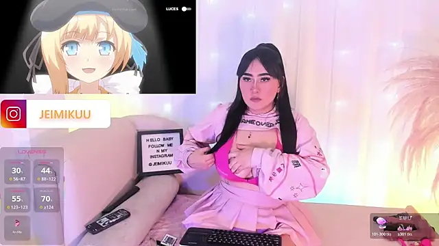 Snapshot of mikuru_hara chatting on 11.30.25 mikuru hara online show from 11.30.25