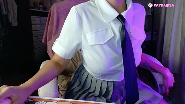 Snapshot of AllisonCatUwU chatting on 10.18.25 AllisonCatUwU online show from 10.18.25