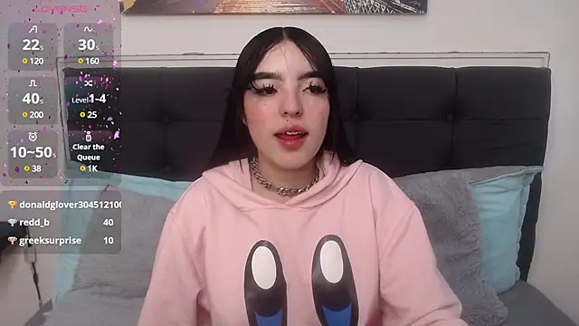 Snapshot of Lyane_xx chatting on 01.31.25 Lyane xx online show from 01.31.25