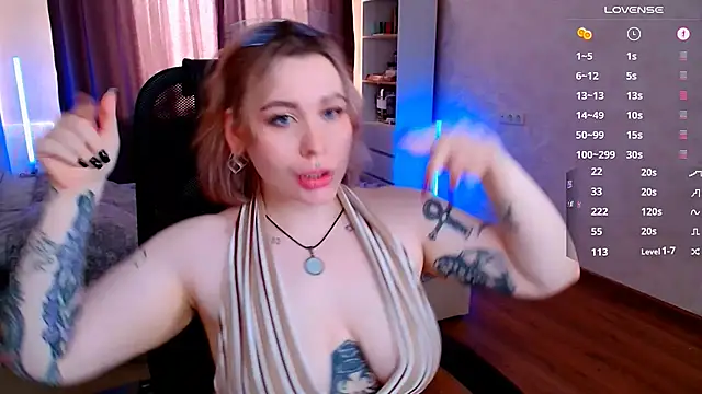 Blueberry-baby online show from 02.14.25