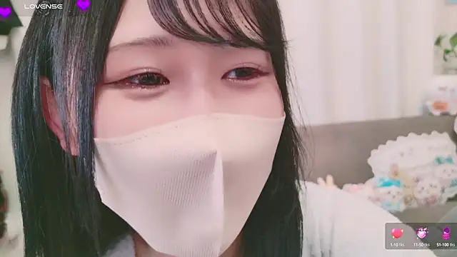 Snapshot of Conatsu chatting on 12.03.24 Conatsu online show from 12.03.24