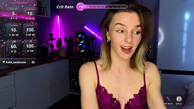 Kate Sex House online show from 07.02.26