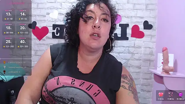 Snapshot of BBWPrettyDoll chatting on 02.13.25 BBWPrettyDoll online show from 02.13.25
