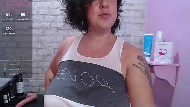 Snapshot of BBWPrettyDoll chatting on 03.08.25 BBWPrettyDoll online show from 03.08.25