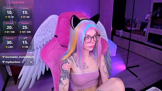 Snapshot of The_love_project chatting on 11.05.25 The love project online show from 11.05.25