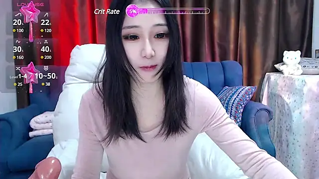 Snapshot of Rika-Q chatting on 02.17.25 Rika-Q online show from 02.17.25