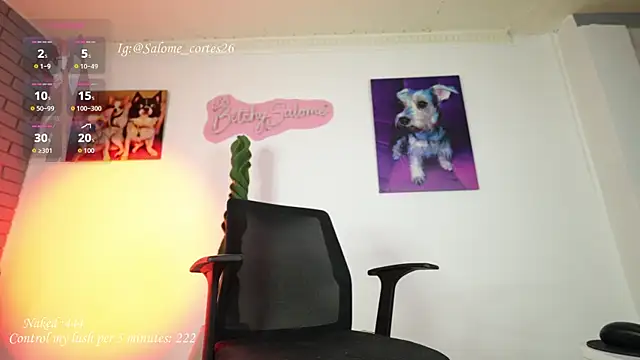 Snapshot of salome_cortes26 chatting on 06.18.26 salome cortes26 online show from 06.18.26