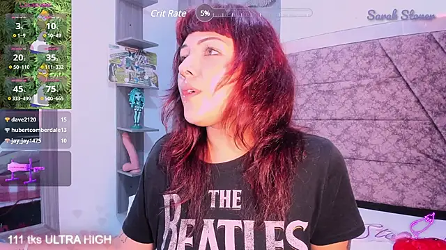 Snapshot of Sarah-Stoner chatting on 02.10.25 Sarah-Stoner online show from 02.10.25