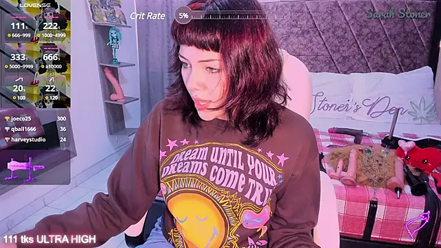 Snapshot of Sarah-Stoner chatting on 02.19.25 Sarah-Stoner online show from 02.19.25