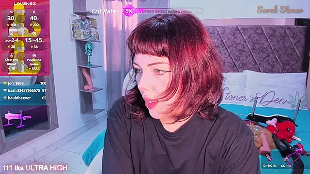 Snapshot of Sarah-Stoner chatting on 02.27.25 Sarah-Stoner online show from 02.27.25