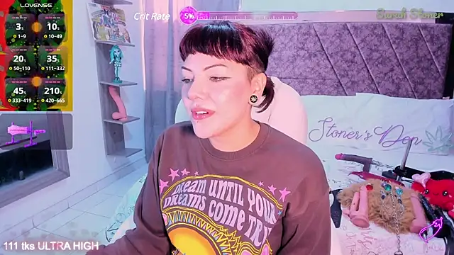 Snapshot of Sarah-Stoner chatting on 03.01.25 Sarah-Stoner online show from 03.01.25