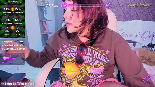 Snapshot of Sarah-Stoner chatting on 03.01.25 Sarah-Stoner online show from 03.01.25