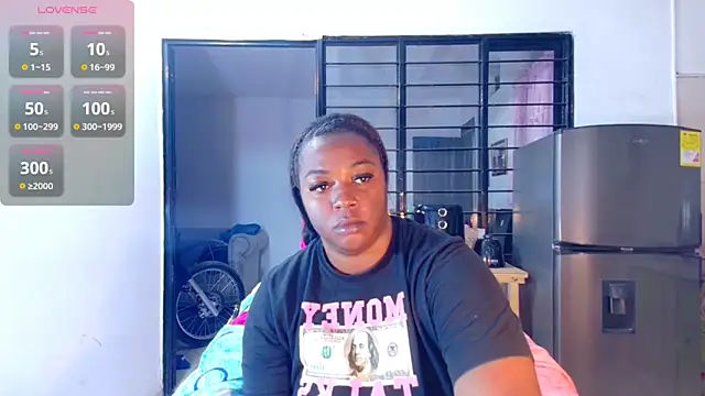Snapshot of CiaraEbony chatting on 02.13.25 CiaraEbony online show from 02.13.25