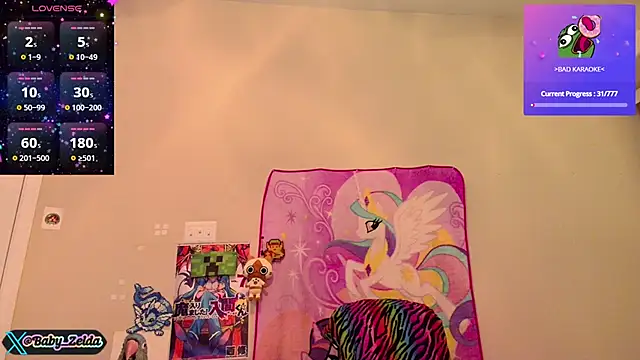 BabyZelda online show from 12.19.24