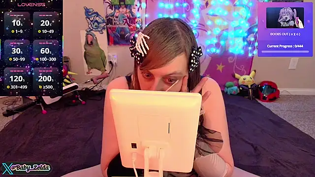 BabyZelda online show from 01.31.25