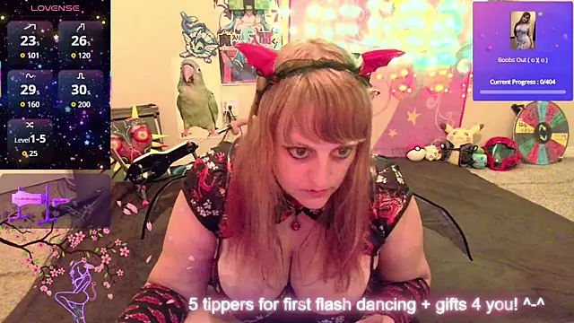 BabyZelda online show from 05.10.26