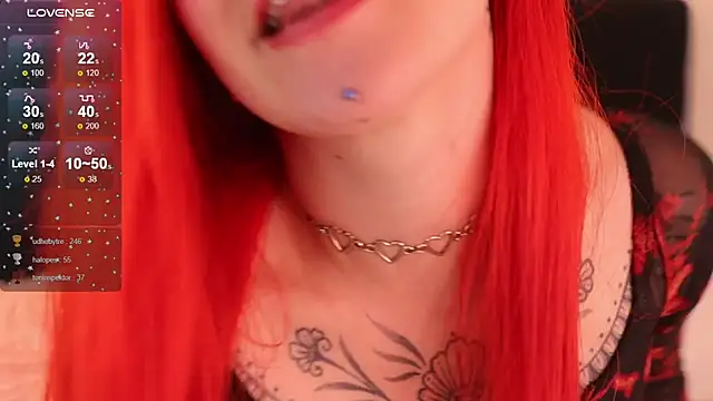 Snapshot of Daarlene chatting on 02.16.25 Daarlene online show from 02.16.25