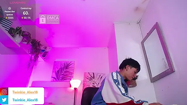 Twinkie-Alex18 online show from 12.10.24