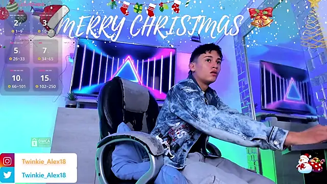 Twinkie-Alex18 online show from 12.23.24